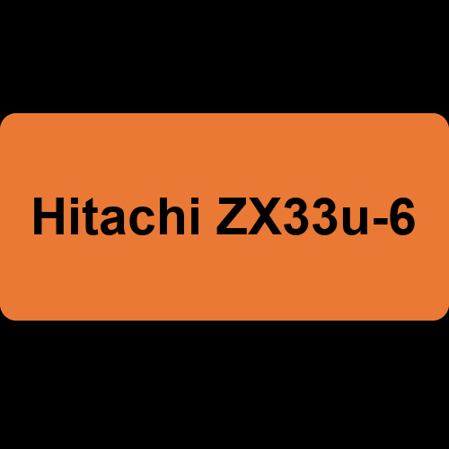 Hitachi ZX33u-6